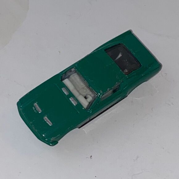 Valvolines Most Wanted Cars 67 Ford Mustang GT Mini Diecast Car 1993 Green - Picture 7 of 10